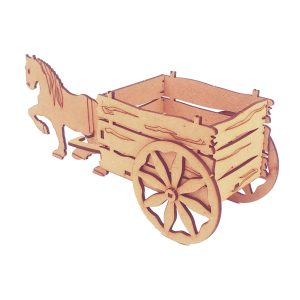 پازل سه بعدی گاری جامدادی